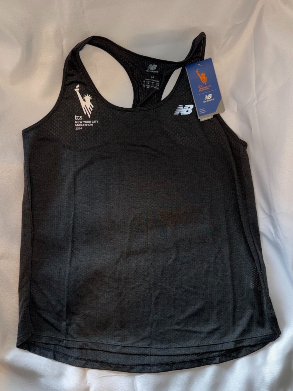 Women's NYC Marathon Athletics Tank - Size Medium - Black - New with Tags